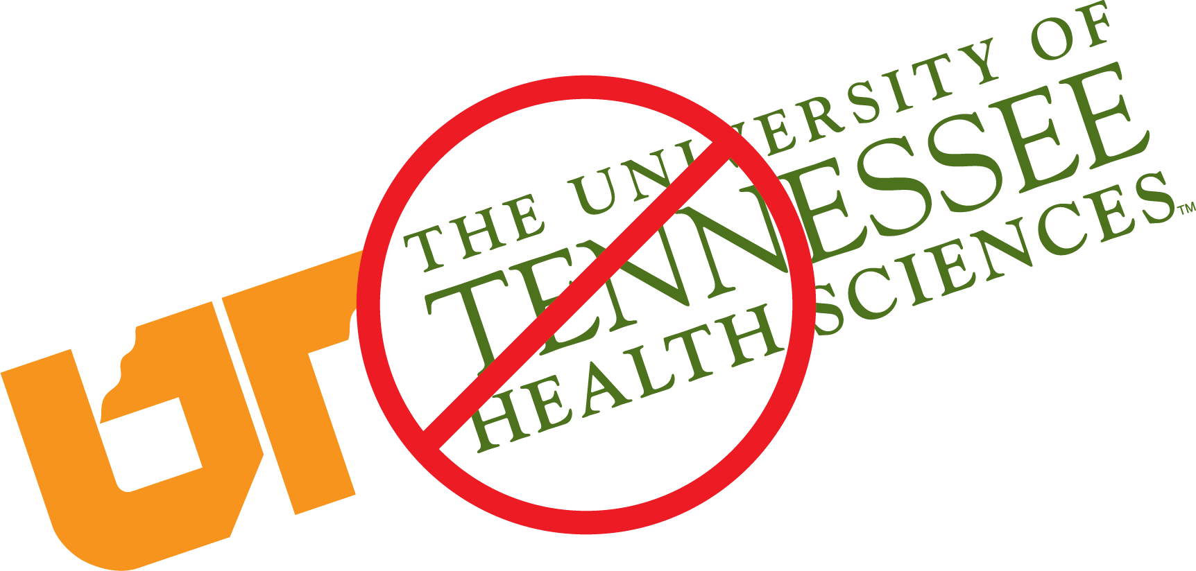 Do not rotate the UTHS logo.