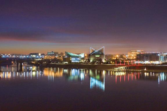 Chattanooga Riverfront at Night