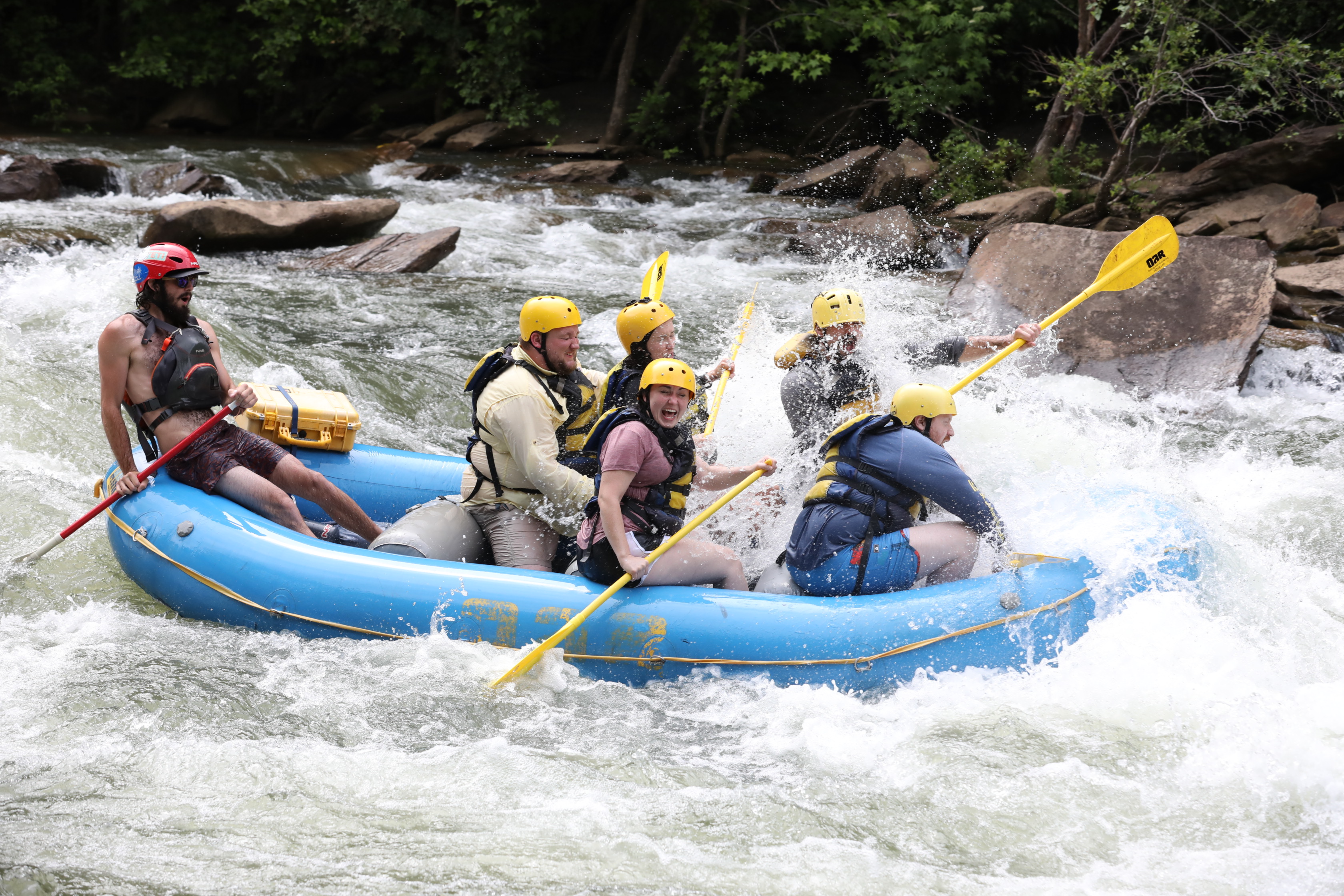 residents at ocoee team building event