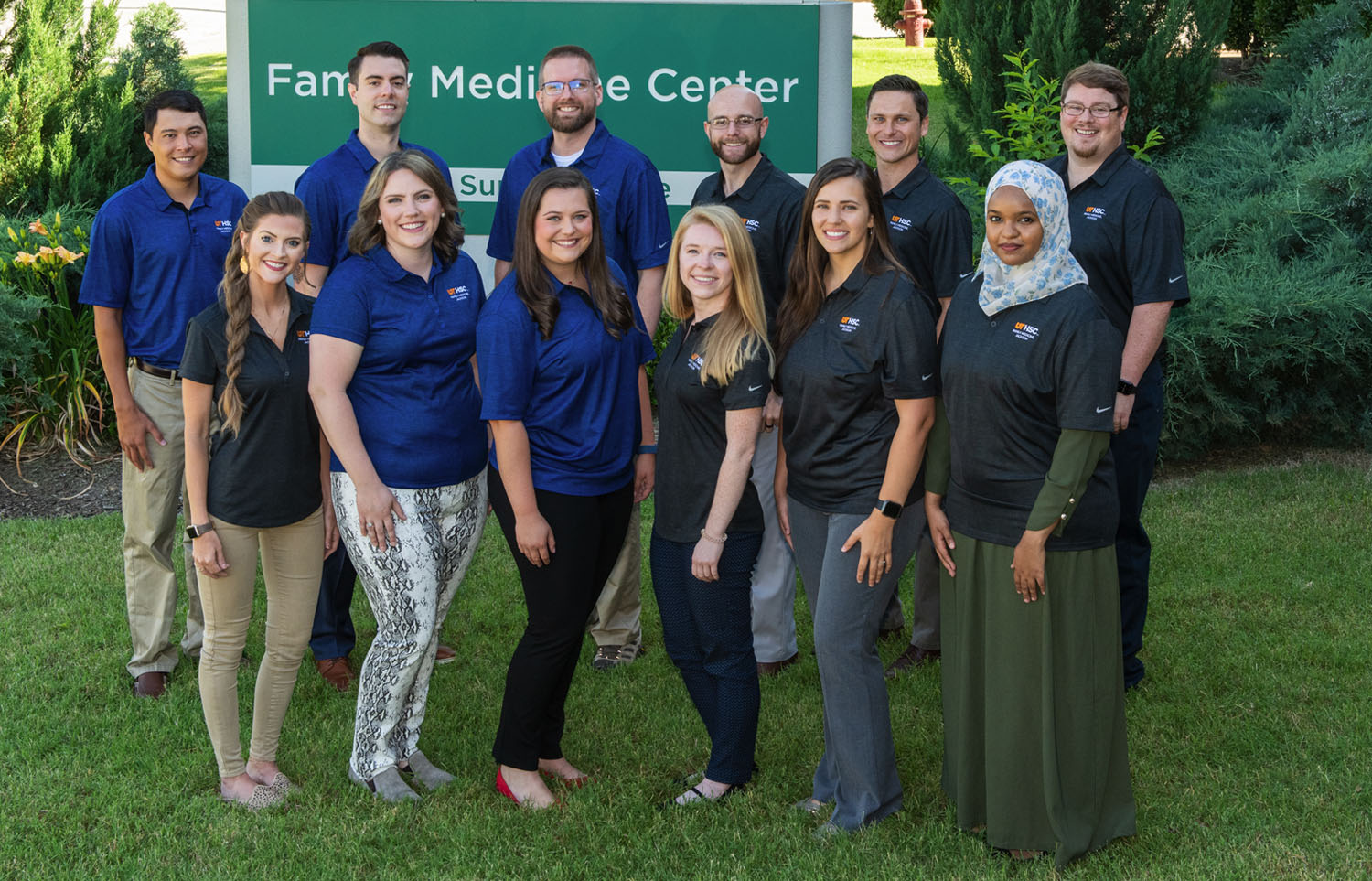 group shot of the interns