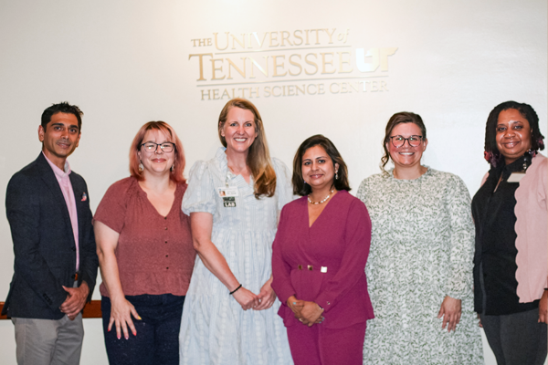 Group photo at graduation