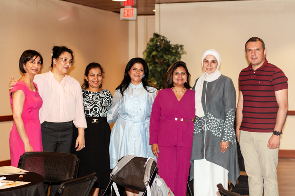 Group photo at graduation