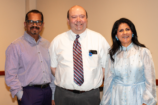 Faculty at graduation