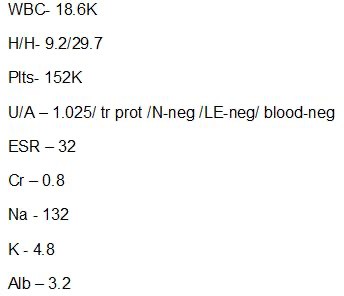 Young boy's lab results