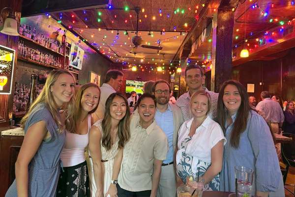 Group photo of fellows in an indoor setting