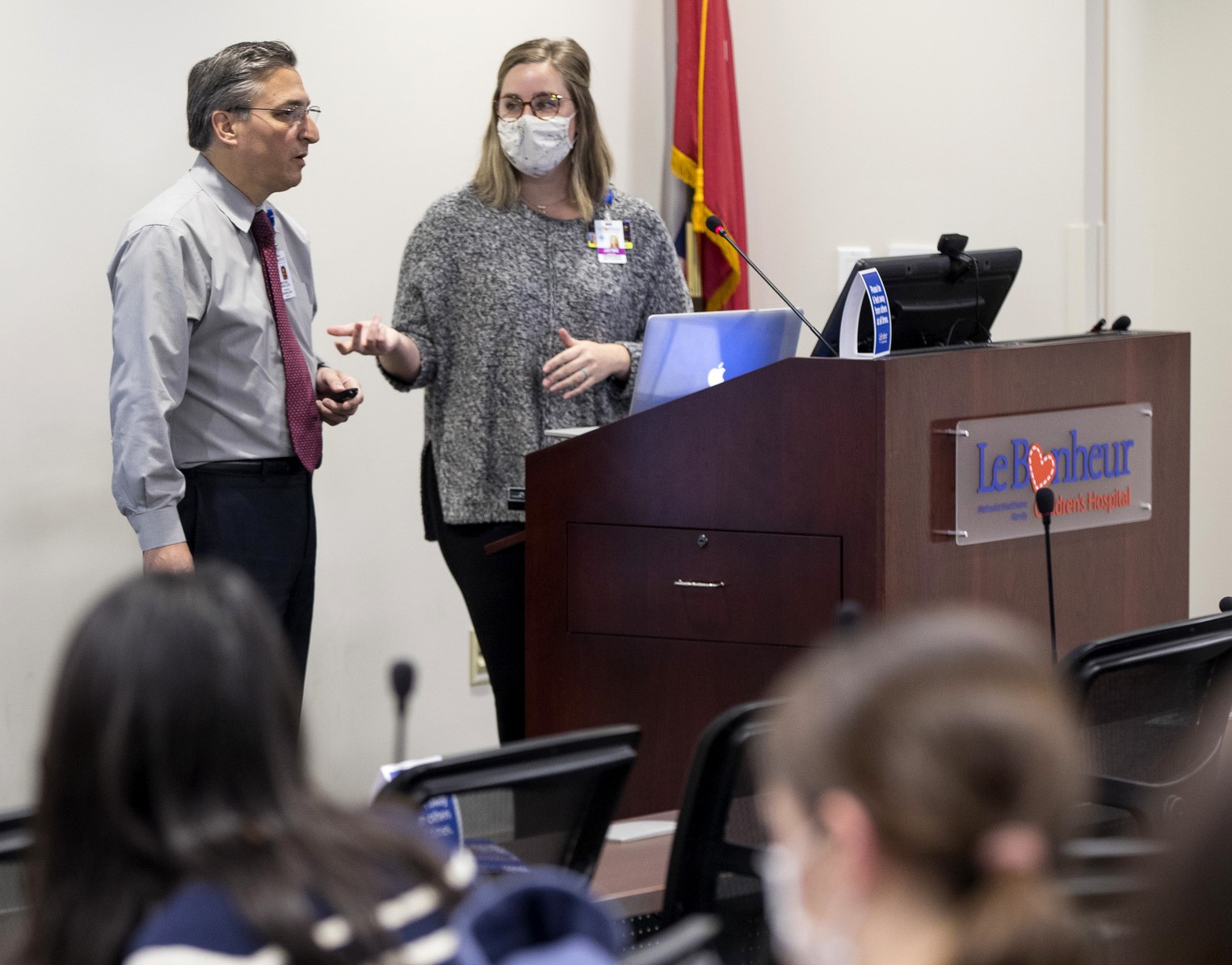 Two UTHSC representatives at Fellow Week