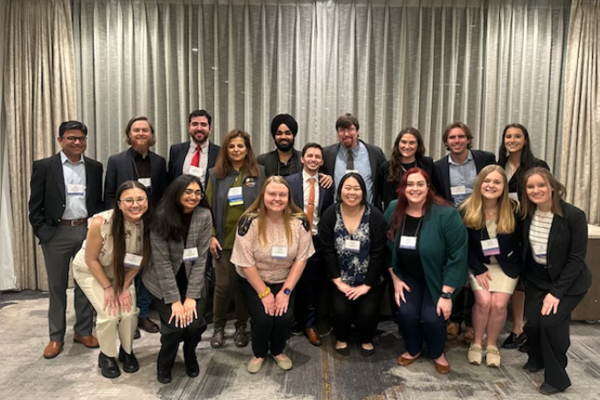 Group photo of residents