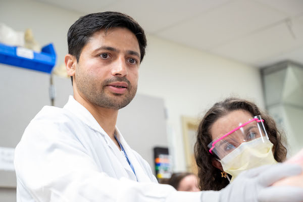 Fellows in a clinical training setting